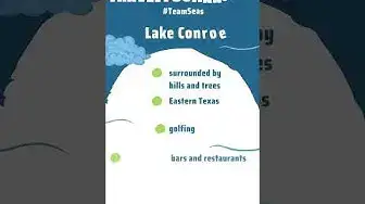 'Video thumbnail for Biggest Lakes In Texas - Lake Conroe'
