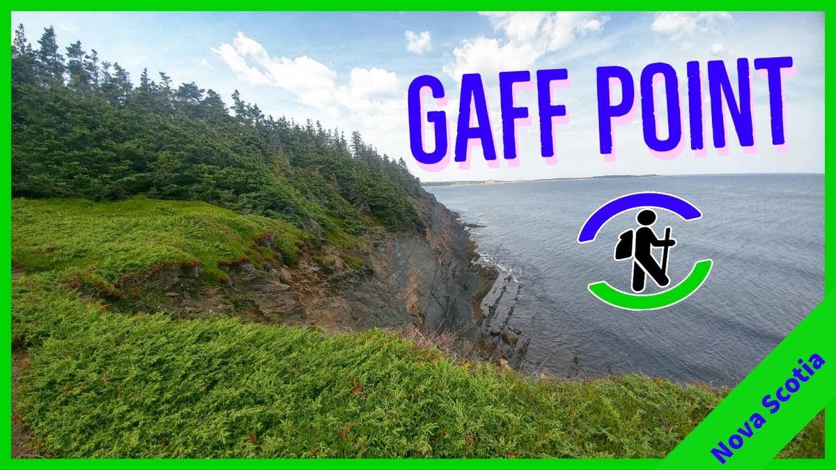 'Video thumbnail for Gaff Point Hiking Trail - Nova Scotia'