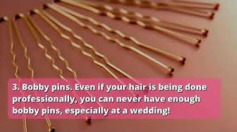 'Video thumbnail for Must Haves on Your Wedding Day'