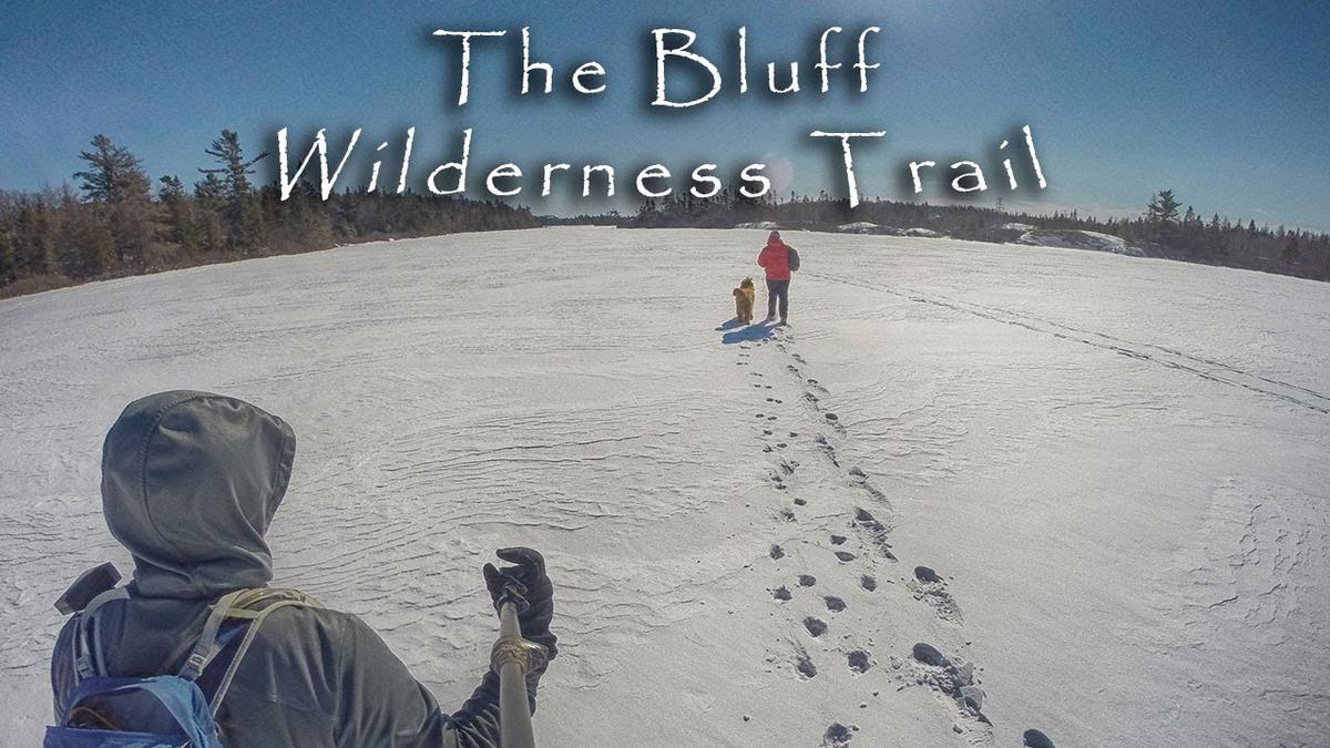 'Video thumbnail for The Bluff Wilderness Trail - Cranberry Lake Winter Hike'