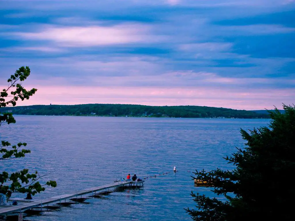 Chautauqua Lake - one of the highest navigable bodies of water in North America