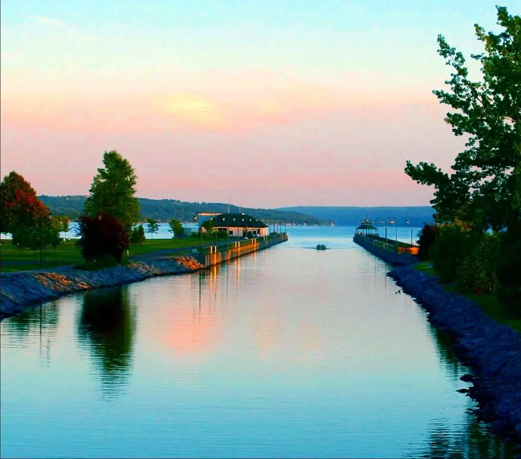 Owasco Lake - the sixth largest of the eleven Finger Lakes