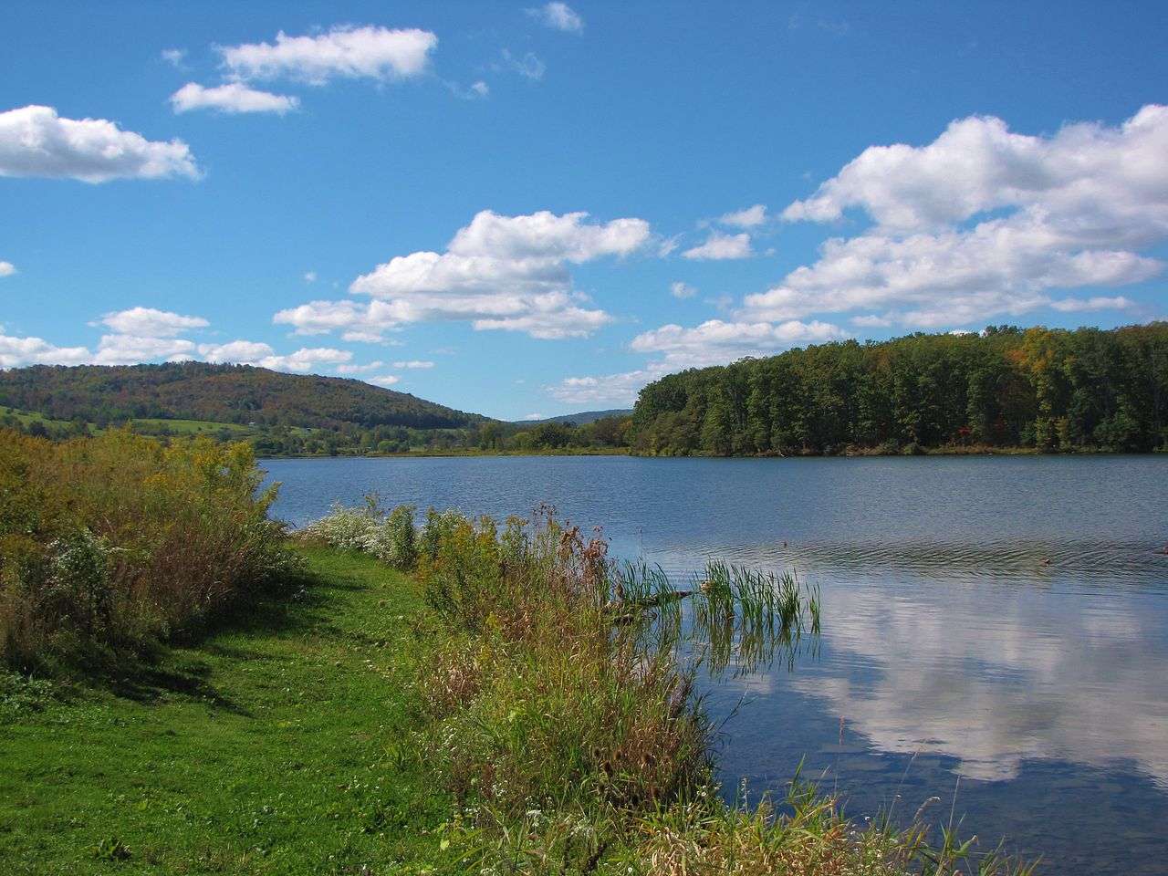 Cowanesque Lake - area around the lake is groomed for outdoor adventure