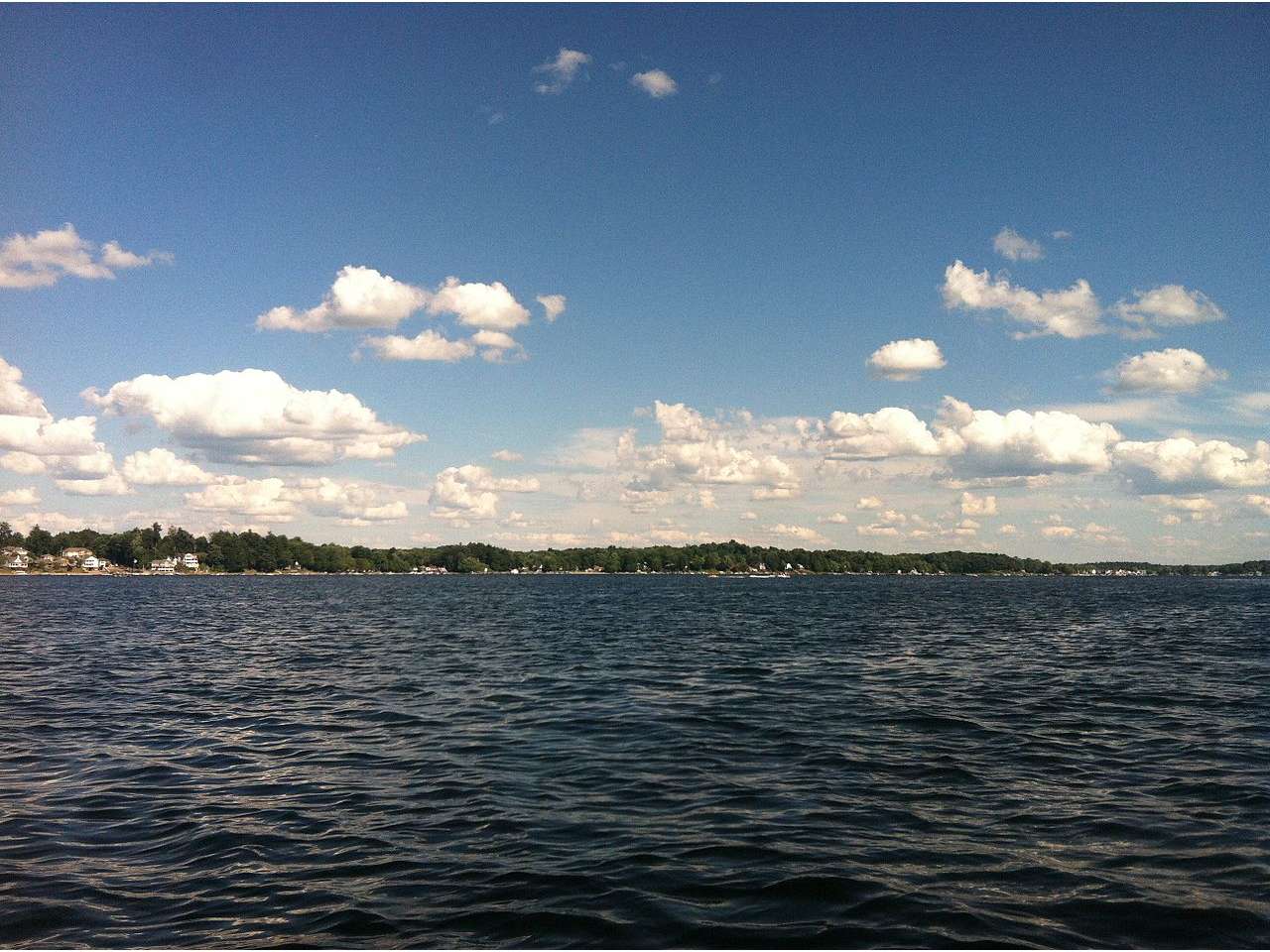 Conneaut Lake - the largest natural and deepest lake in Pennsylvania