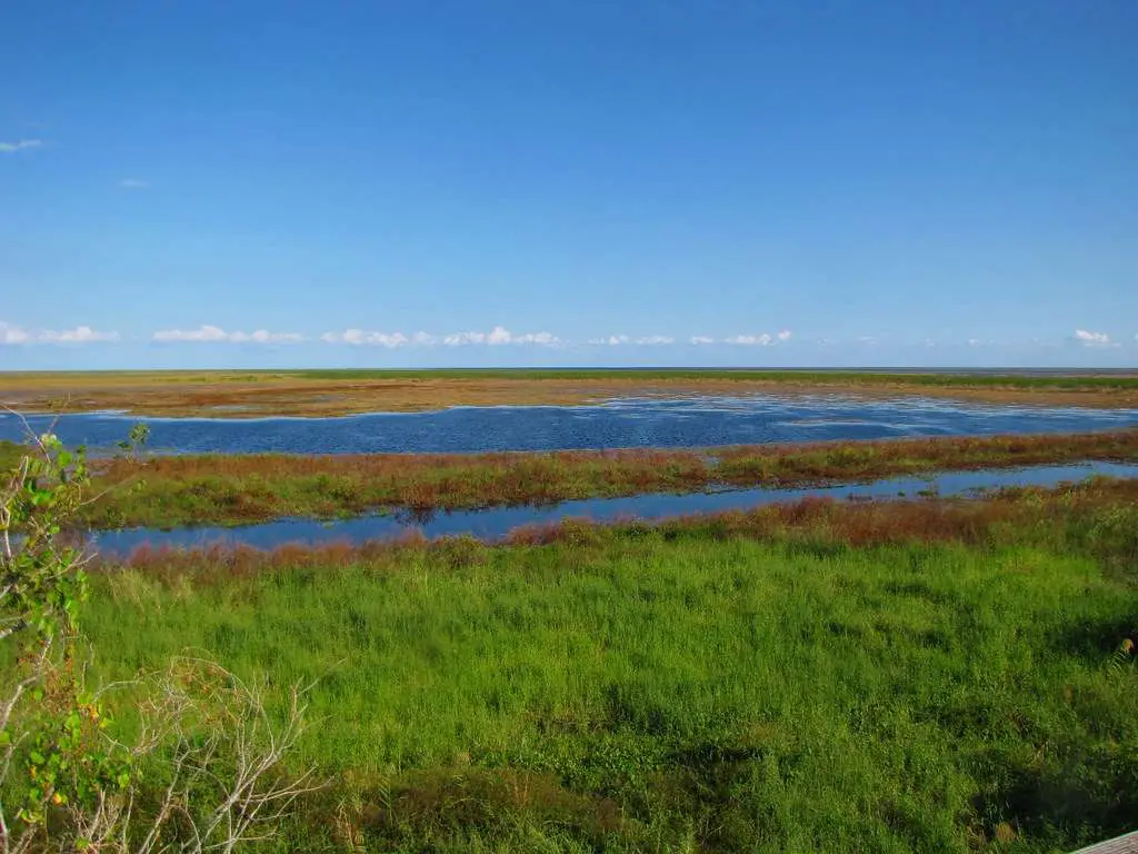 Lake Okeechobee - eighth largest natural freshwater lake in the US