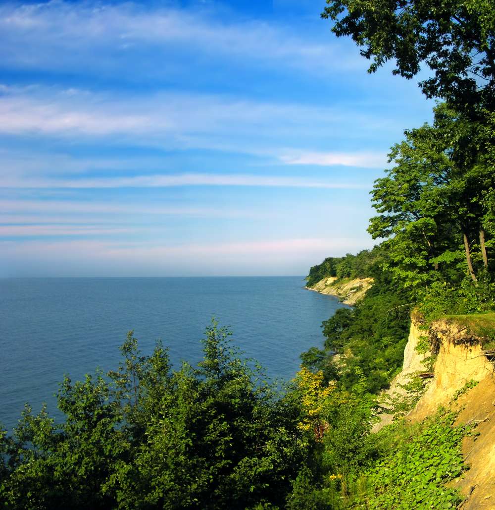 Lake Erie - the eleventh-largest globally lake