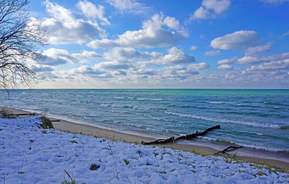 Lake Michigan - the second-largest of the Great Lakes by volume