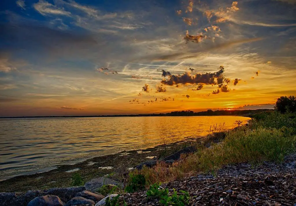 Lake St. Clair - is a freshwater lake