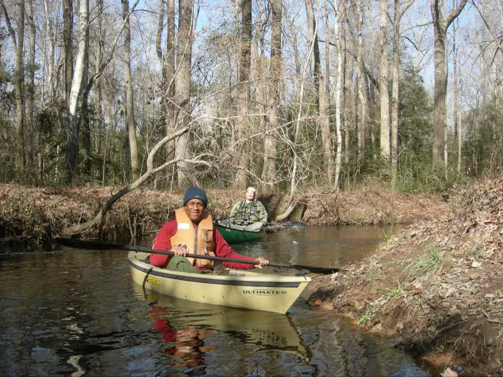 Get into the water and go kayaking