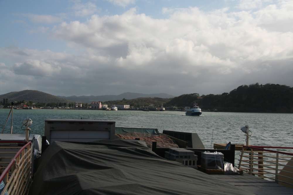 Enjoying your ferry ride to Vieques