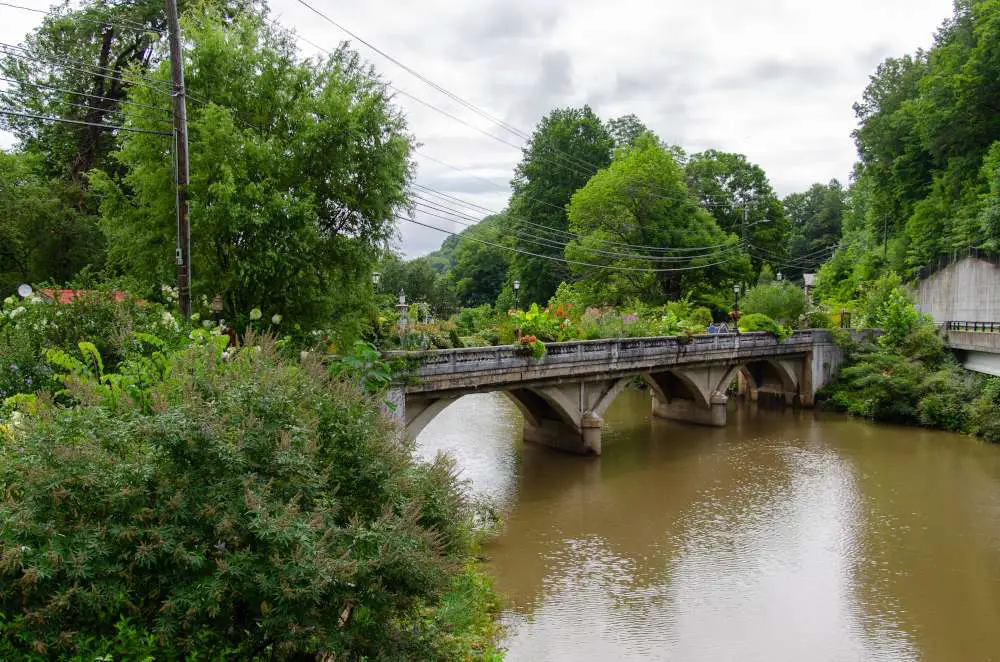 Flowering Bridge at Lake Lure