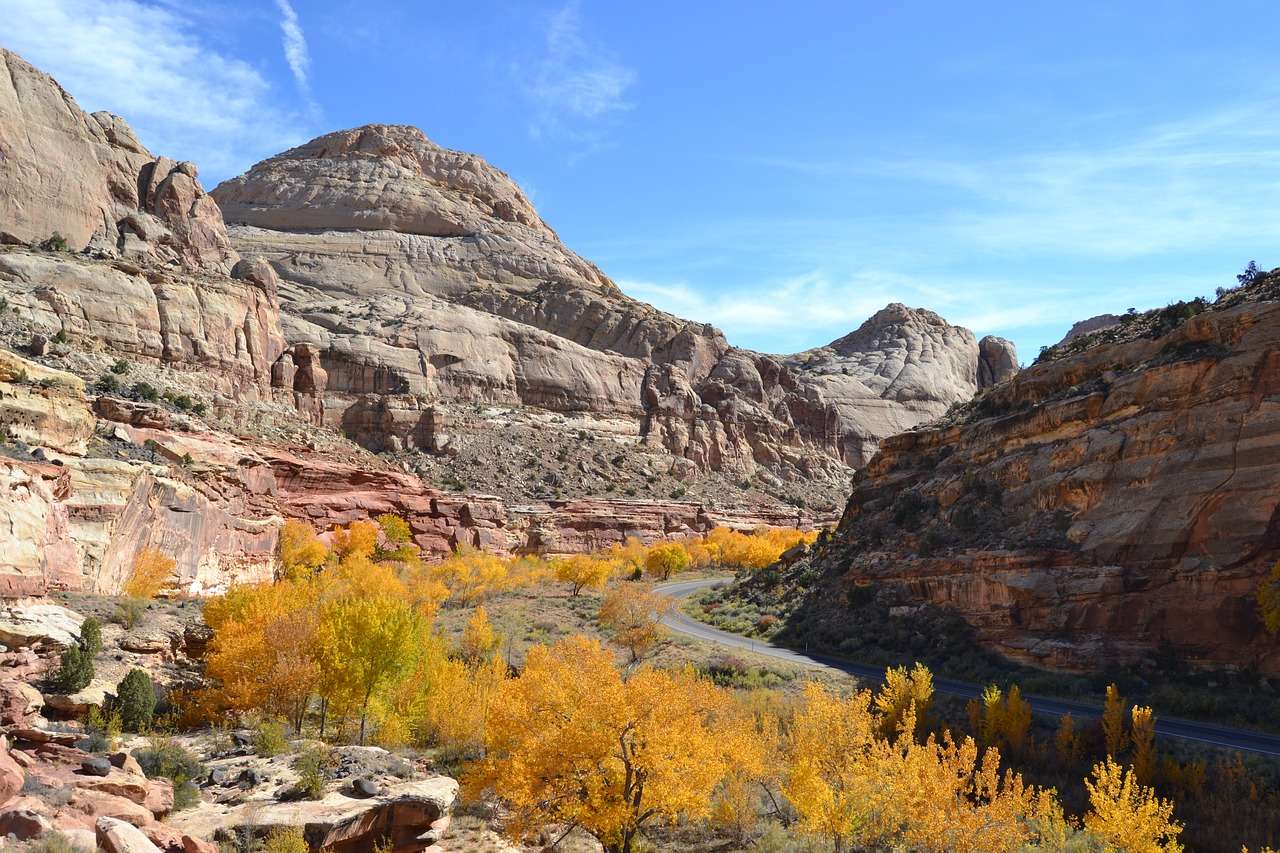 Visiting Capitol Reef National Park in fall