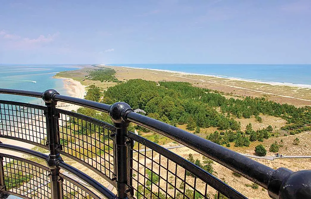 Climb to the top of the lighthouse.