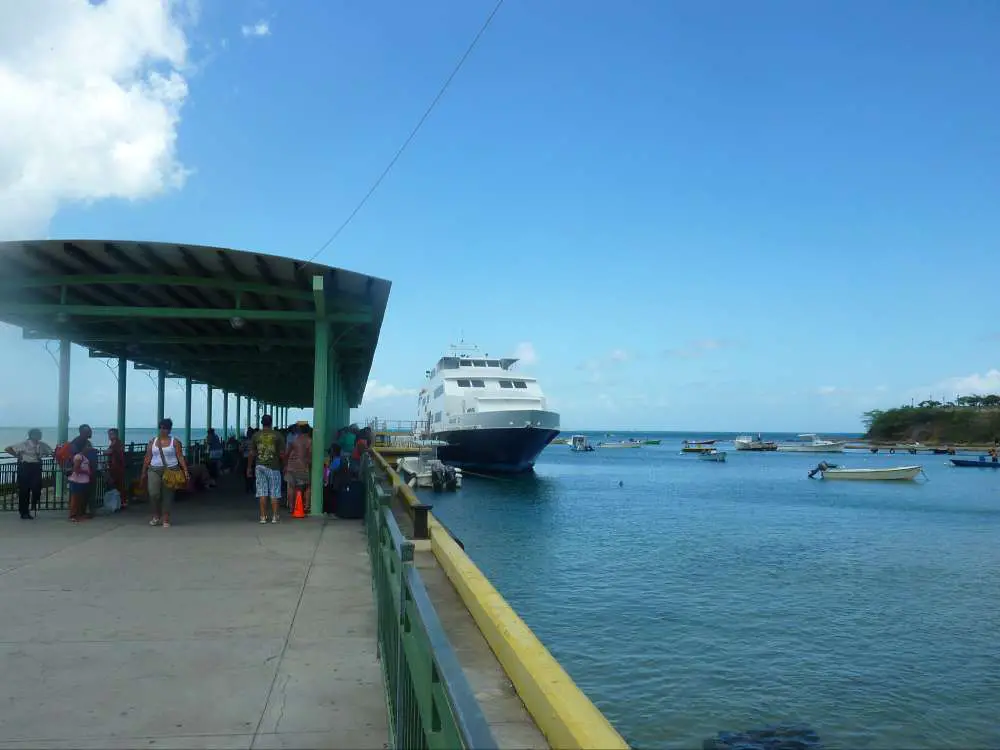 Taking the ferry to Culebra
