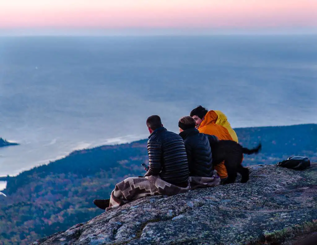 Cadillac Mountain South Ridge Trail - 8.1 miles, moderate difficulty