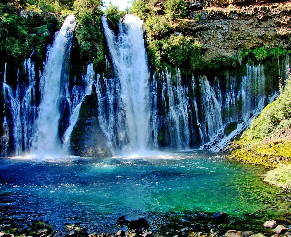 1. Visit Burney Falls