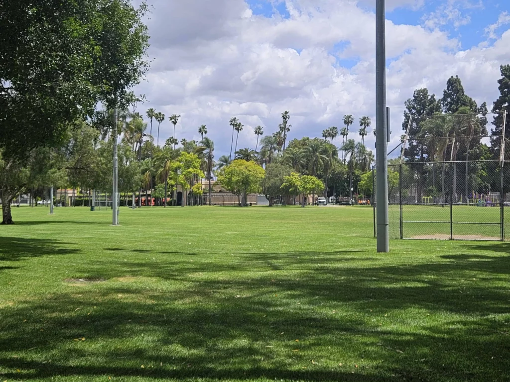 Anaheim's Pearson Park grassfield
