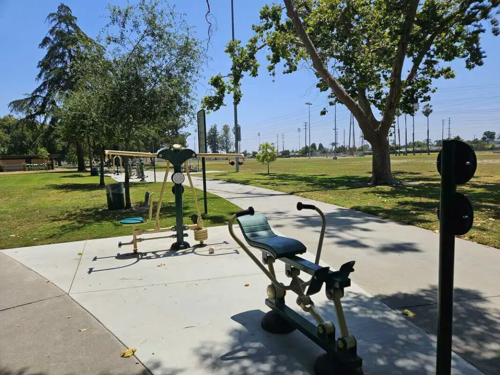 Maxwell Park workout equipment