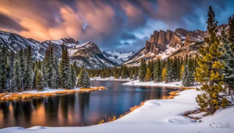 Image depicting the changing seasons in Rocky Mountain National Park.